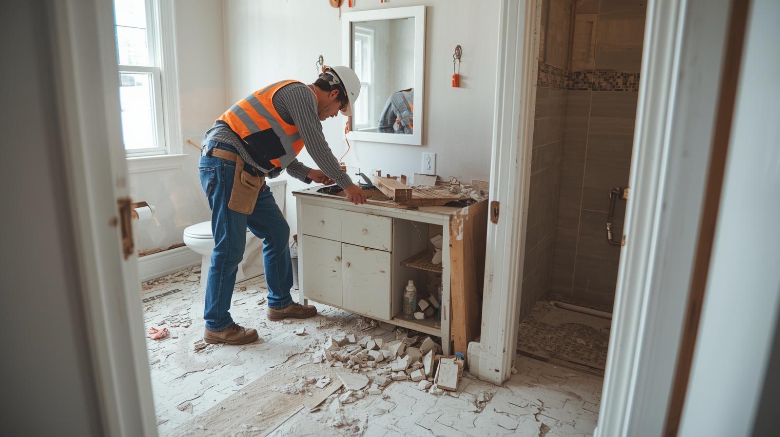 Bathroom remodel